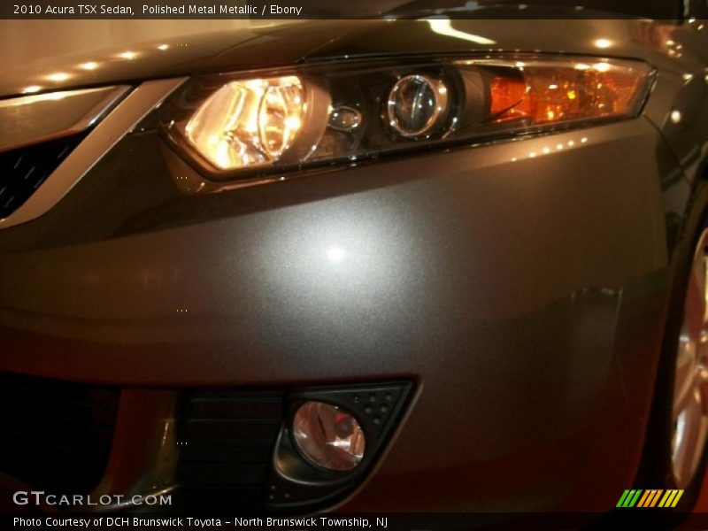 Polished Metal Metallic / Ebony 2010 Acura TSX Sedan