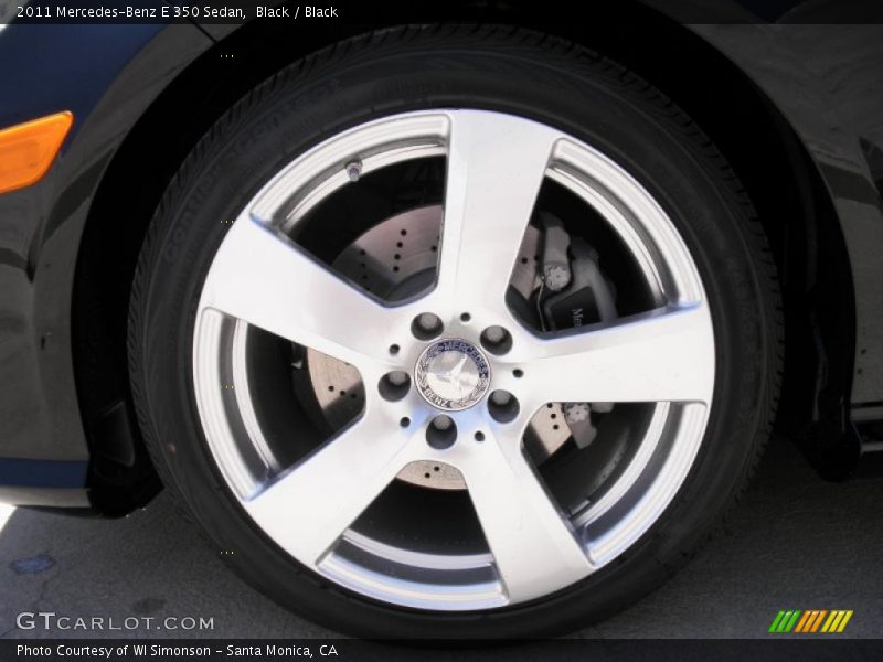 Black / Black 2011 Mercedes-Benz E 350 Sedan