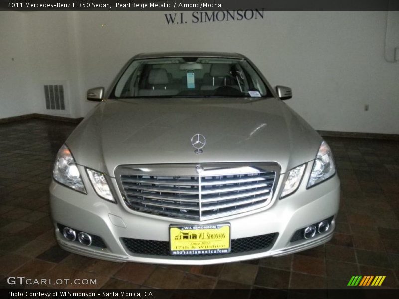 Pearl Beige Metallic / Almond/Mocha 2011 Mercedes-Benz E 350 Sedan