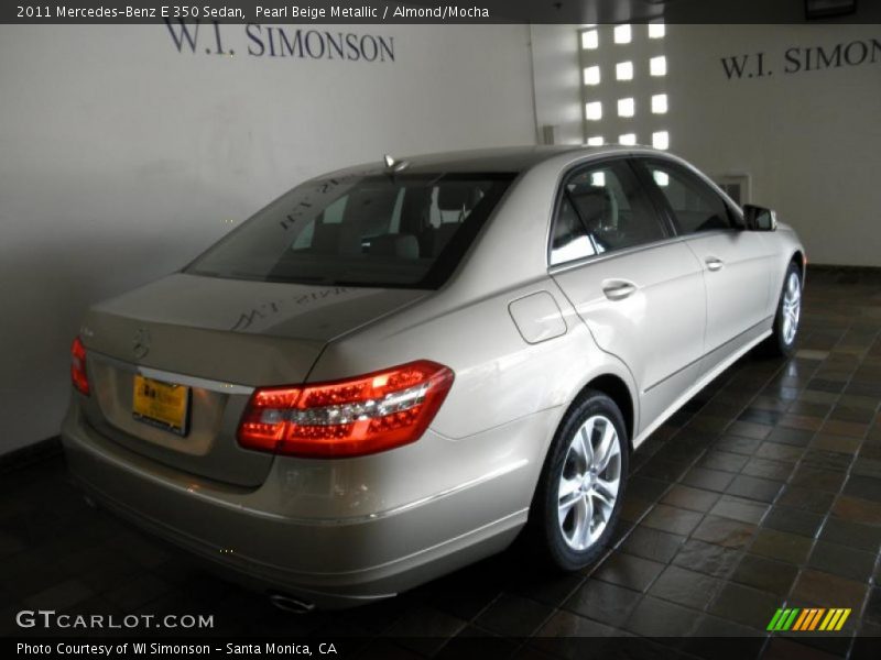 Pearl Beige Metallic / Almond/Mocha 2011 Mercedes-Benz E 350 Sedan