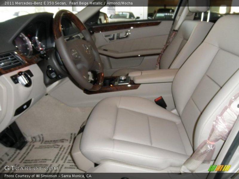 Pearl Beige Metallic / Almond/Mocha 2011 Mercedes-Benz E 350 Sedan