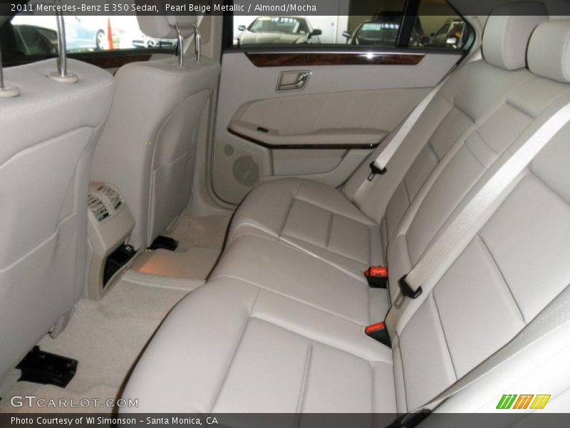 Pearl Beige Metallic / Almond/Mocha 2011 Mercedes-Benz E 350 Sedan
