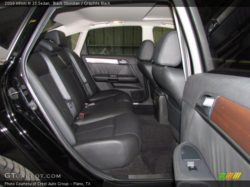 Black Obsidian / Graphite Black 2009 Infiniti M 35 Sedan