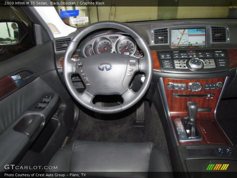 Black Obsidian / Graphite Black 2009 Infiniti M 35 Sedan