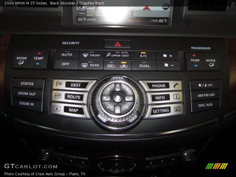 Black Obsidian / Graphite Black 2009 Infiniti M 35 Sedan
