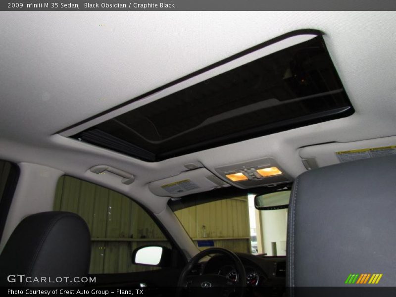 Black Obsidian / Graphite Black 2009 Infiniti M 35 Sedan