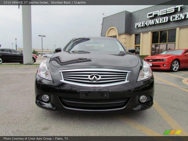 Obsidian Black / Graphite 2010 Infiniti G 37 Journey Sedan