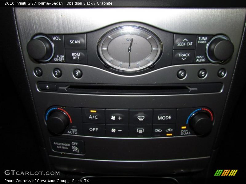 Obsidian Black / Graphite 2010 Infiniti G 37 Journey Sedan