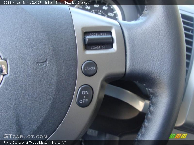 Brilliant Silver Metallic / Charcoal 2011 Nissan Sentra 2.0 SR