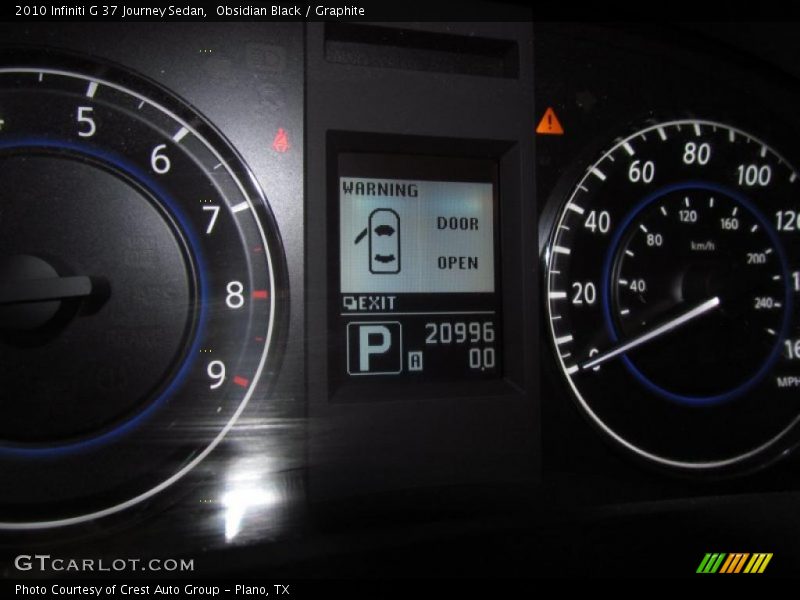 Obsidian Black / Graphite 2010 Infiniti G 37 Journey Sedan