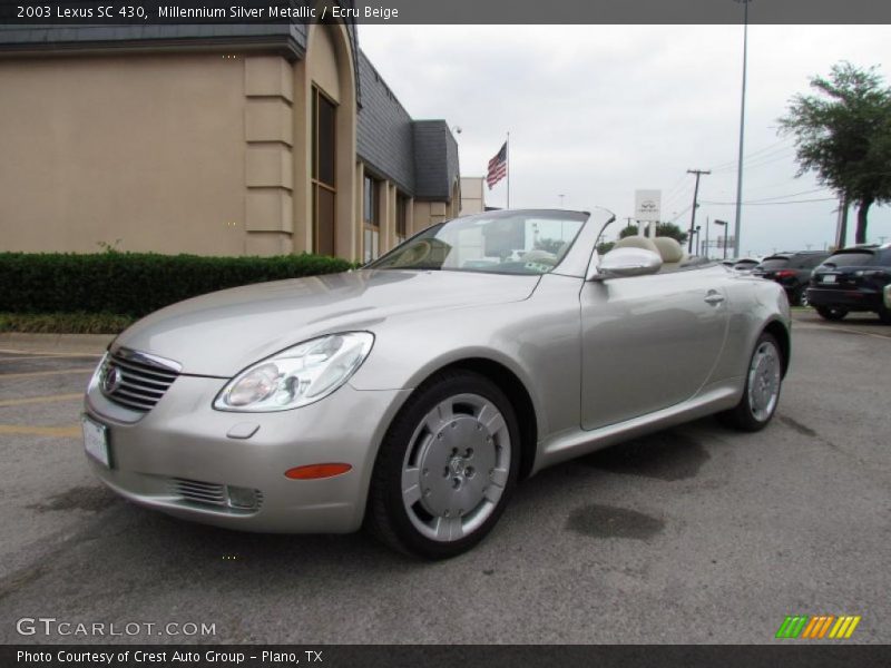 Front 3/4 View of 2003 SC 430