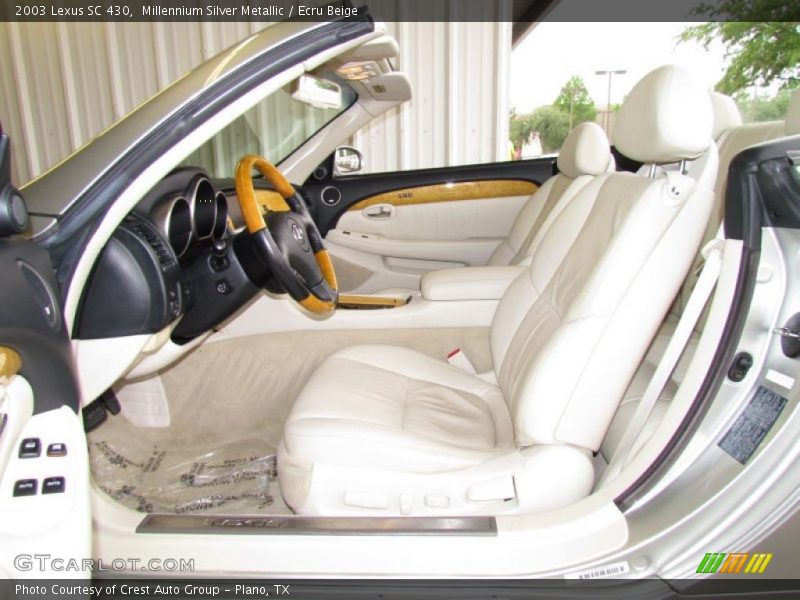  2003 SC 430 Ecru Beige Interior