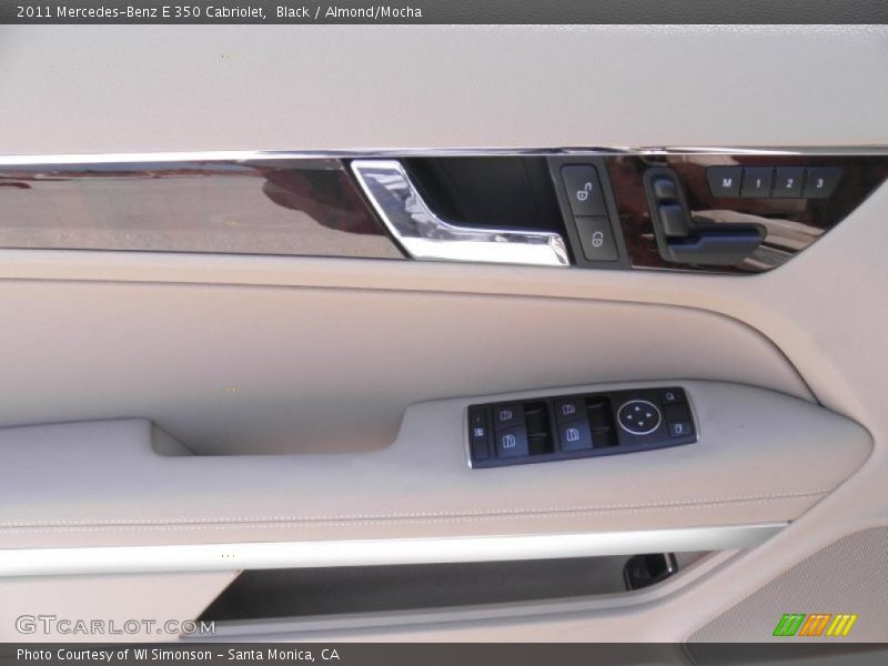 Black / Almond/Mocha 2011 Mercedes-Benz E 350 Cabriolet