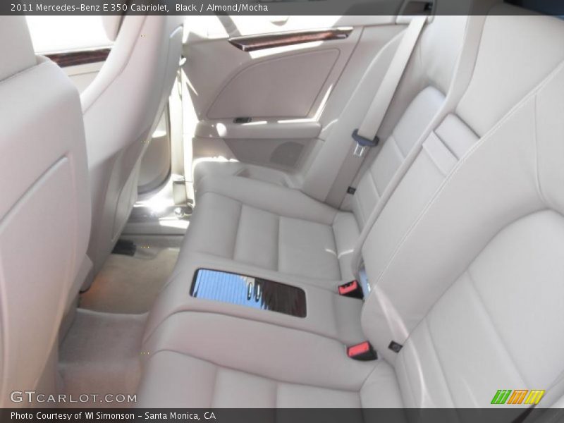 Black / Almond/Mocha 2011 Mercedes-Benz E 350 Cabriolet