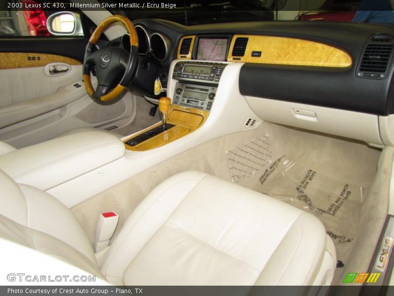 Dashboard of 2003 SC 430