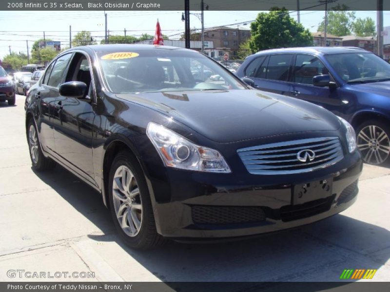 Black Obsidian / Graphite 2008 Infiniti G 35 x Sedan