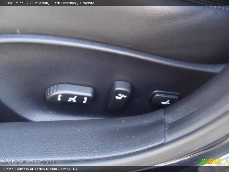 Black Obsidian / Graphite 2008 Infiniti G 35 x Sedan