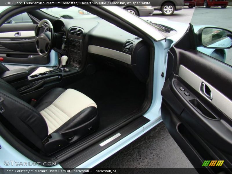  2003 Thunderbird Premium Roadster Black Ink/Whisper White Interior