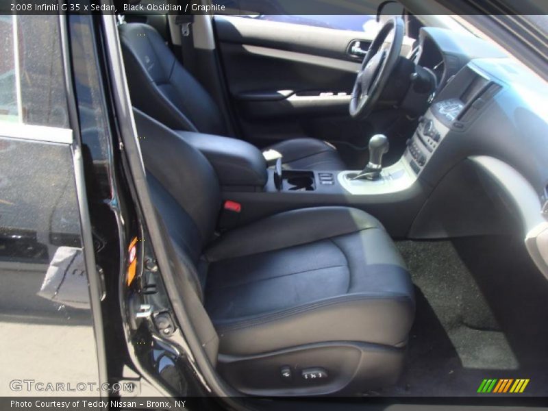 Black Obsidian / Graphite 2008 Infiniti G 35 x Sedan