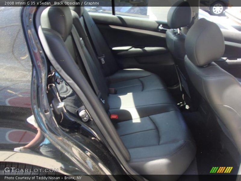 Black Obsidian / Graphite 2008 Infiniti G 35 x Sedan