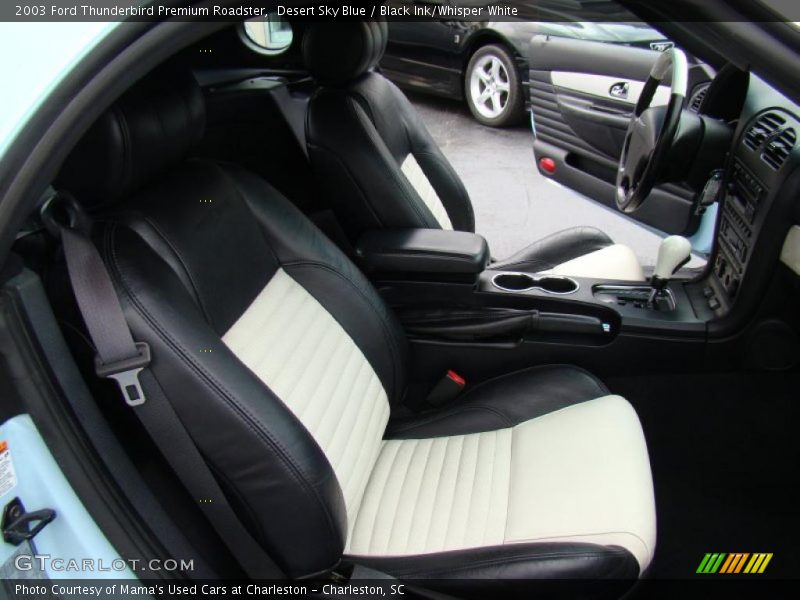  2003 Thunderbird Premium Roadster Black Ink/Whisper White Interior