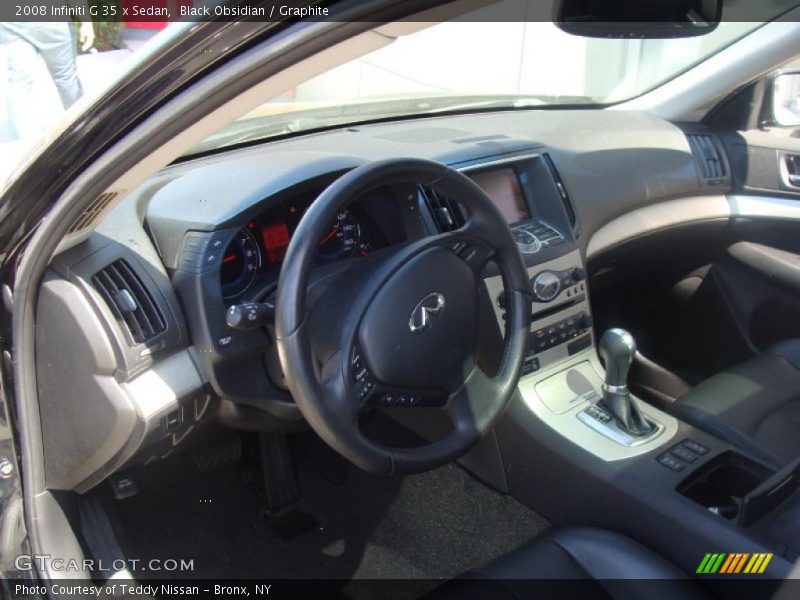 Black Obsidian / Graphite 2008 Infiniti G 35 x Sedan