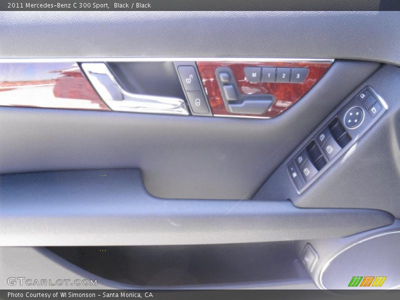 Black / Black 2011 Mercedes-Benz C 300 Sport