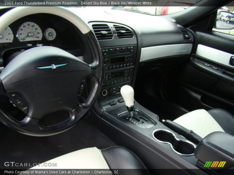 Black Ink/Whisper White Interior - 2003 Thunderbird Premium Roadster 