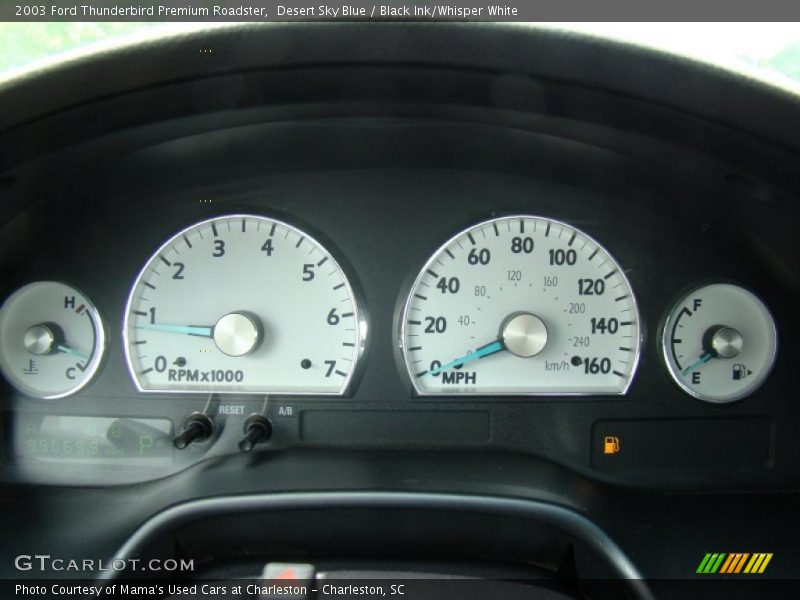  2003 Thunderbird Premium Roadster Premium Roadster Gauges
