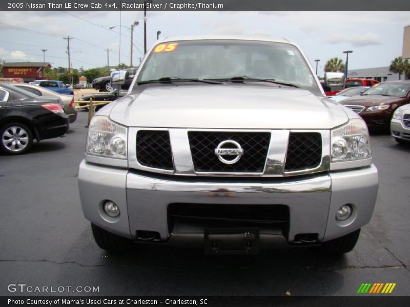 Radiant Silver / Graphite/Titanium 2005 Nissan Titan LE Crew Cab 4x4