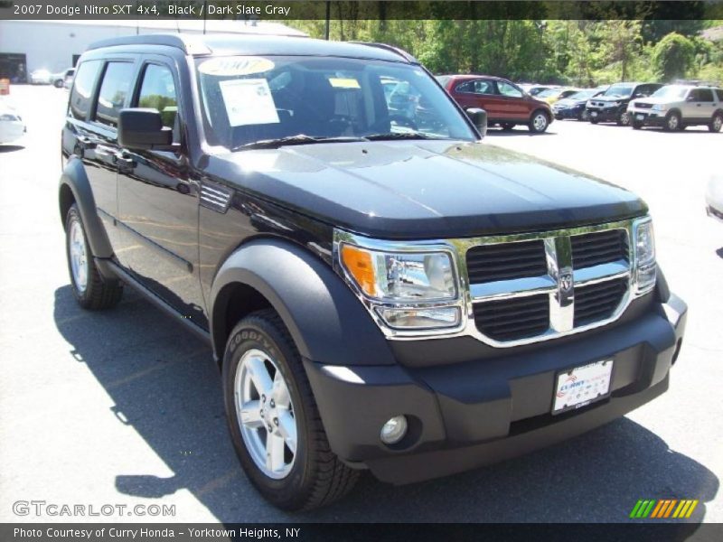 Black / Dark Slate Gray 2007 Dodge Nitro SXT 4x4