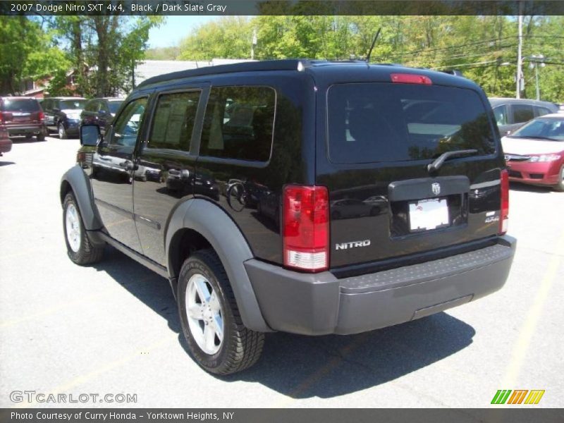 Black / Dark Slate Gray 2007 Dodge Nitro SXT 4x4