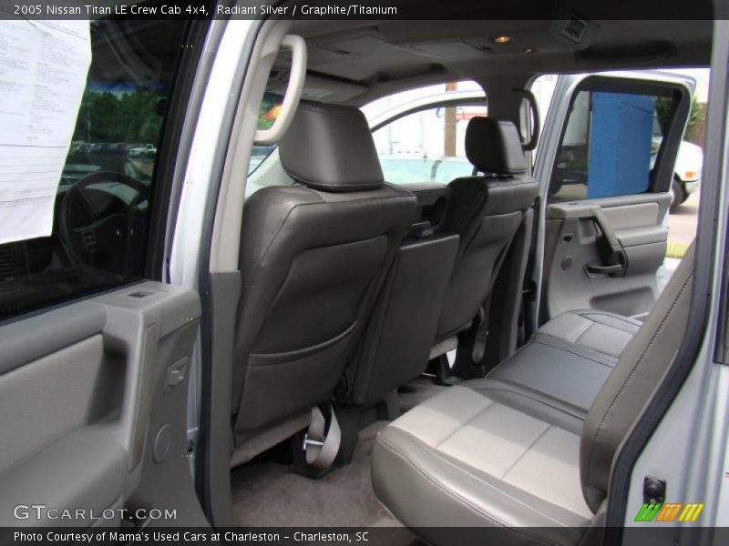 Radiant Silver / Graphite/Titanium 2005 Nissan Titan LE Crew Cab 4x4