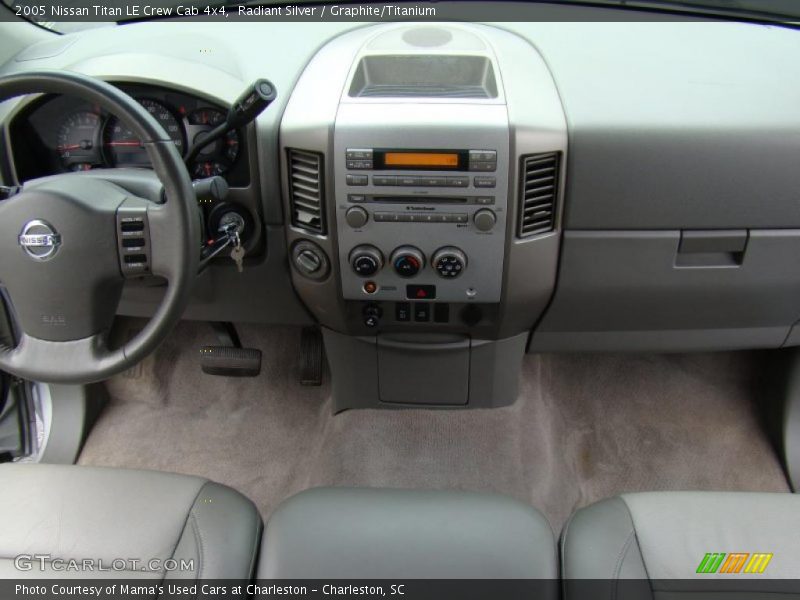 Dashboard of 2005 Titan LE Crew Cab 4x4