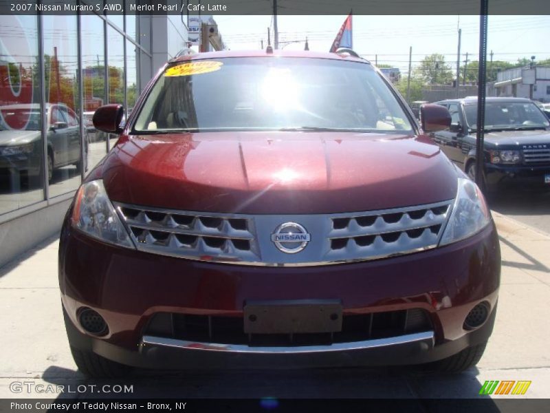 Merlot Pearl / Cafe Latte 2007 Nissan Murano S AWD