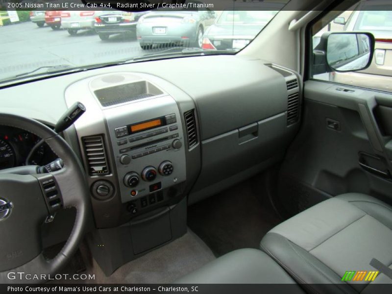 Radiant Silver / Graphite/Titanium 2005 Nissan Titan LE Crew Cab 4x4