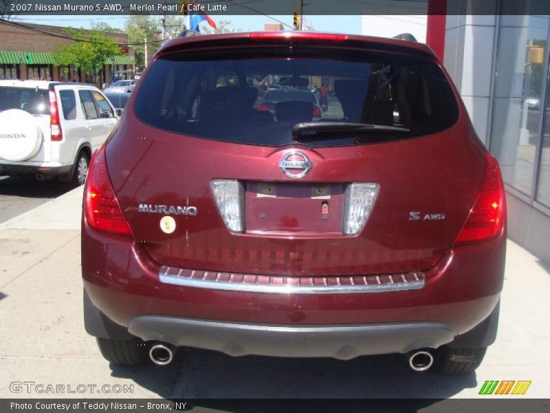 Merlot Pearl / Cafe Latte 2007 Nissan Murano S AWD