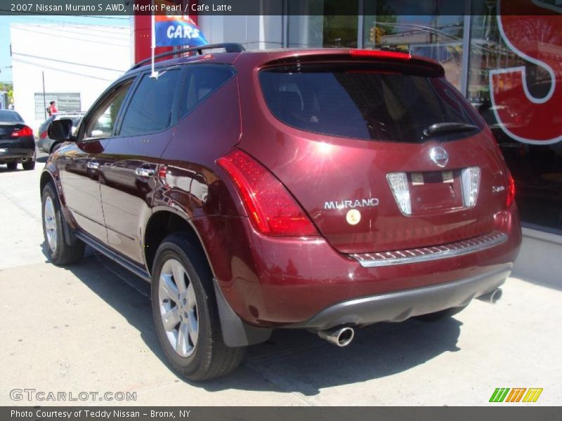 Merlot Pearl / Cafe Latte 2007 Nissan Murano S AWD