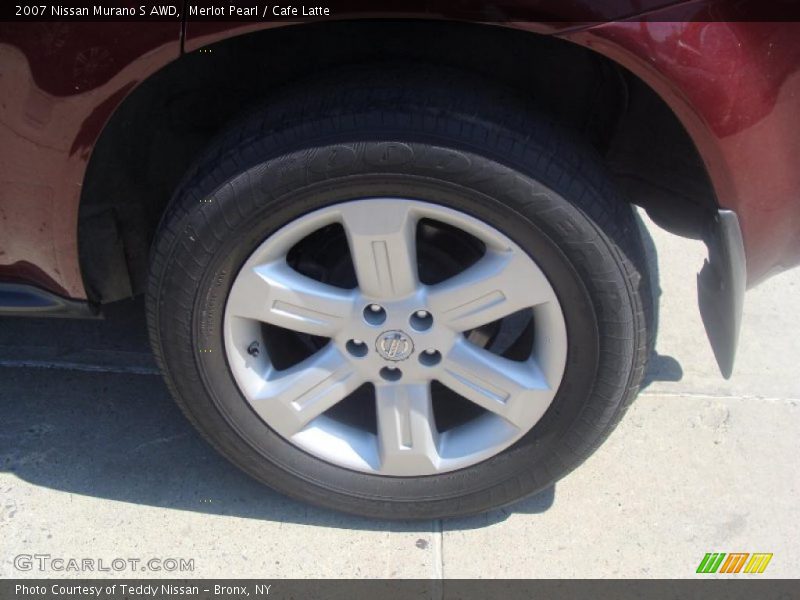 Merlot Pearl / Cafe Latte 2007 Nissan Murano S AWD