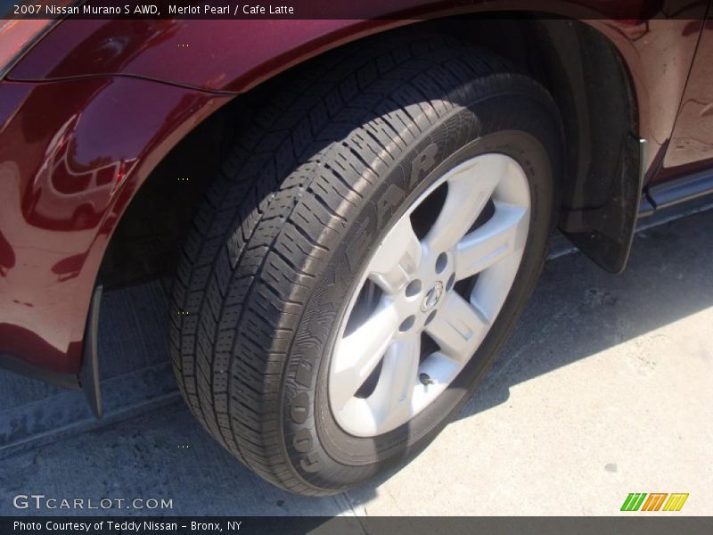 Merlot Pearl / Cafe Latte 2007 Nissan Murano S AWD