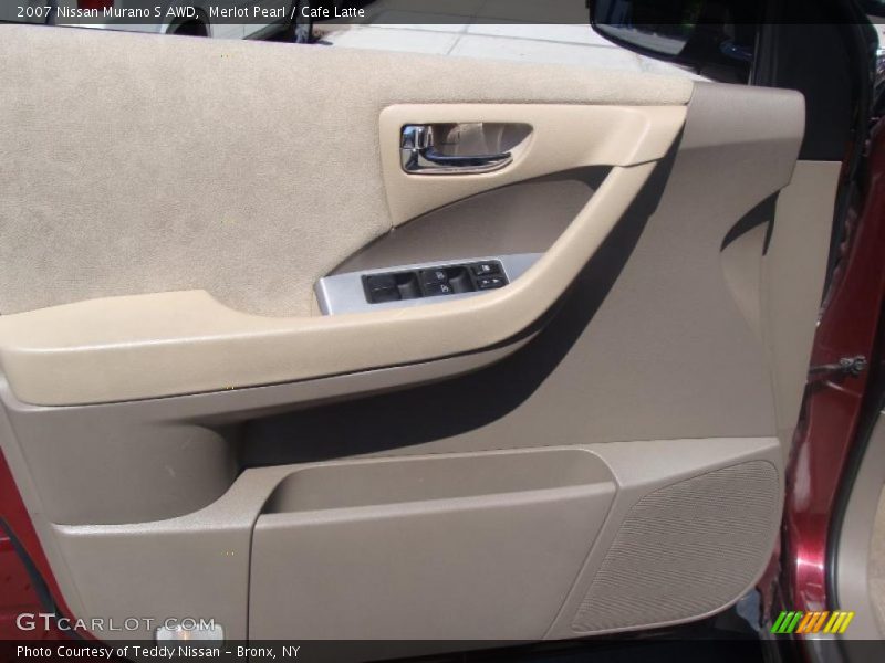 Merlot Pearl / Cafe Latte 2007 Nissan Murano S AWD