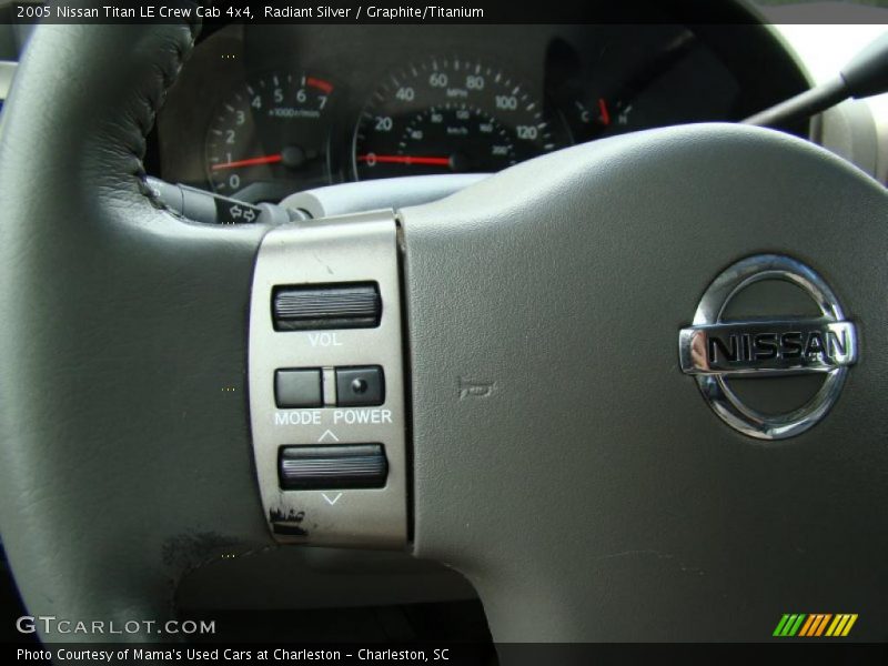 Controls of 2005 Titan LE Crew Cab 4x4