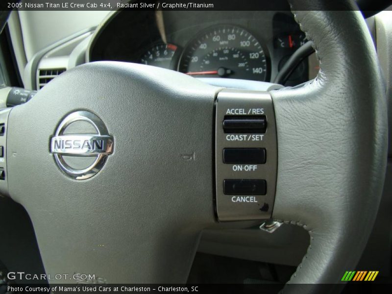 Controls of 2005 Titan LE Crew Cab 4x4