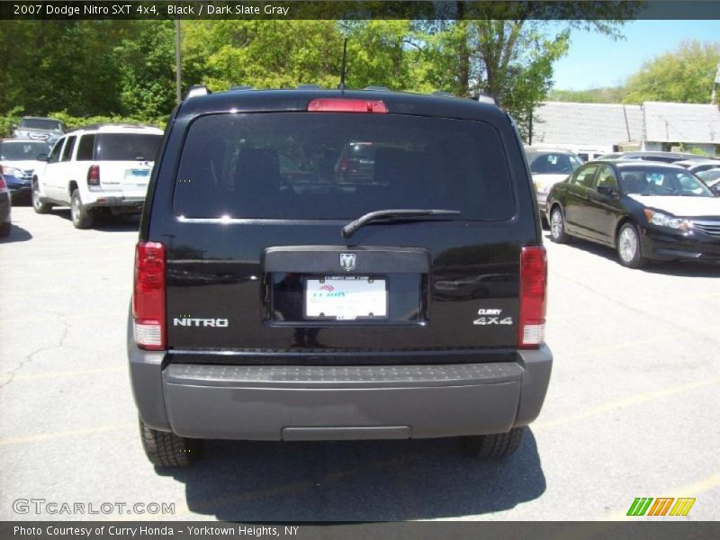 Black / Dark Slate Gray 2007 Dodge Nitro SXT 4x4