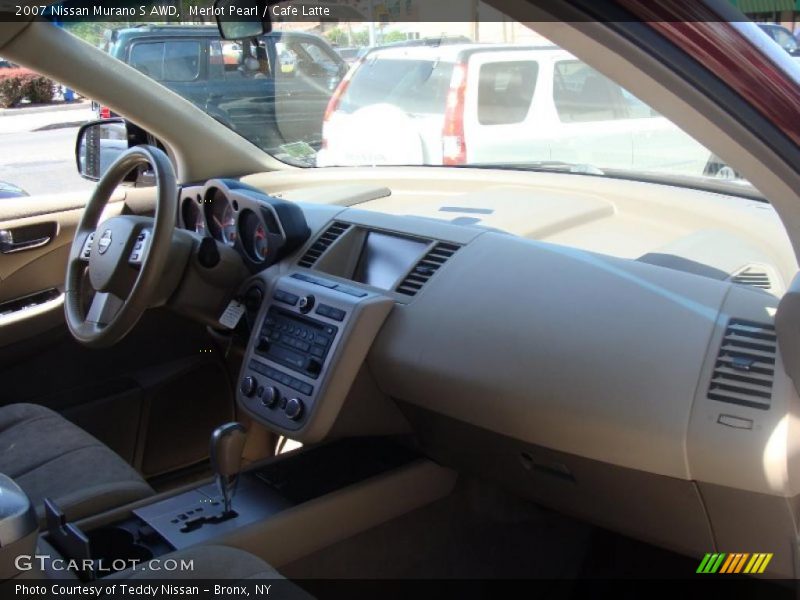 Merlot Pearl / Cafe Latte 2007 Nissan Murano S AWD