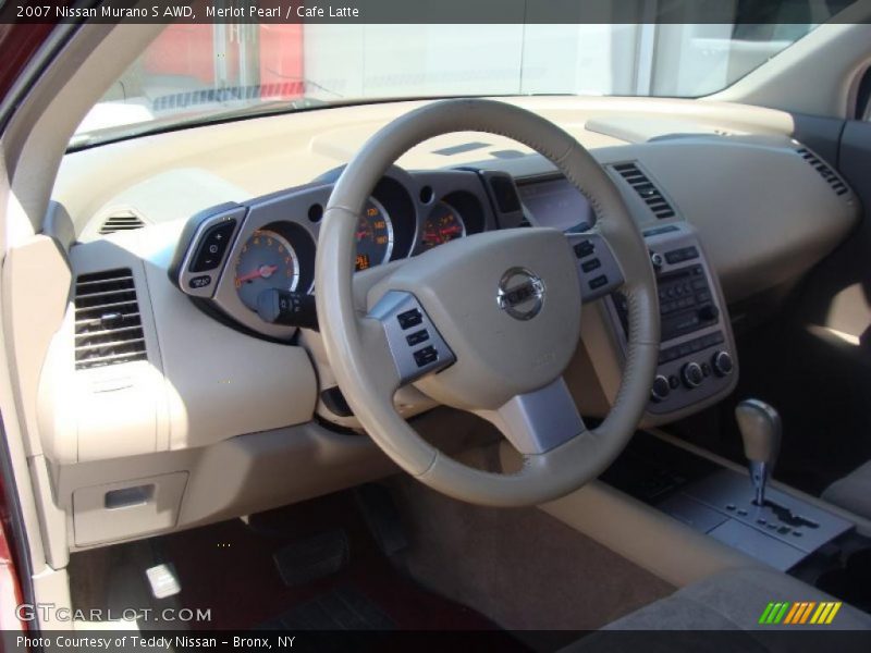 Merlot Pearl / Cafe Latte 2007 Nissan Murano S AWD
