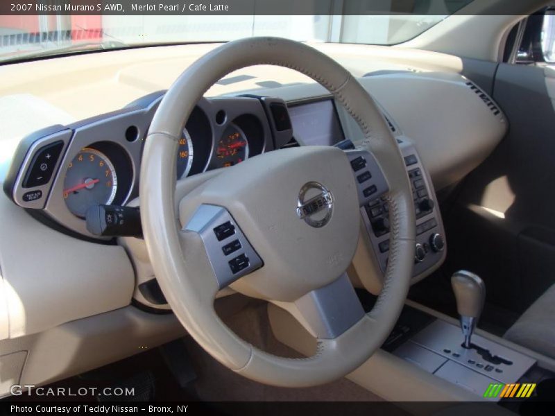Merlot Pearl / Cafe Latte 2007 Nissan Murano S AWD