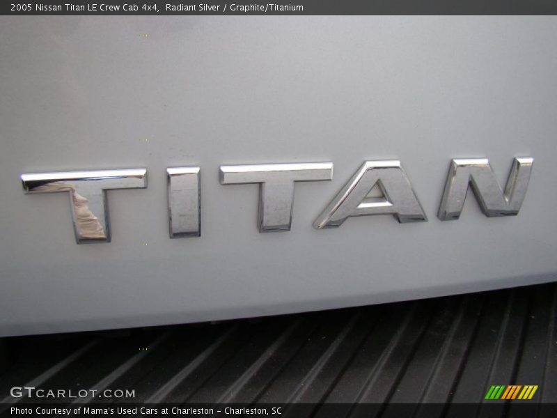 Radiant Silver / Graphite/Titanium 2005 Nissan Titan LE Crew Cab 4x4