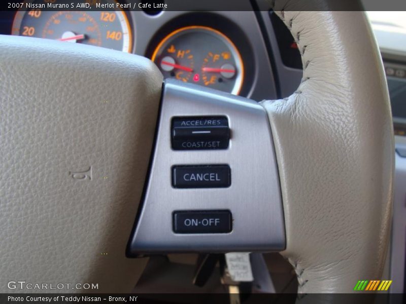 Merlot Pearl / Cafe Latte 2007 Nissan Murano S AWD