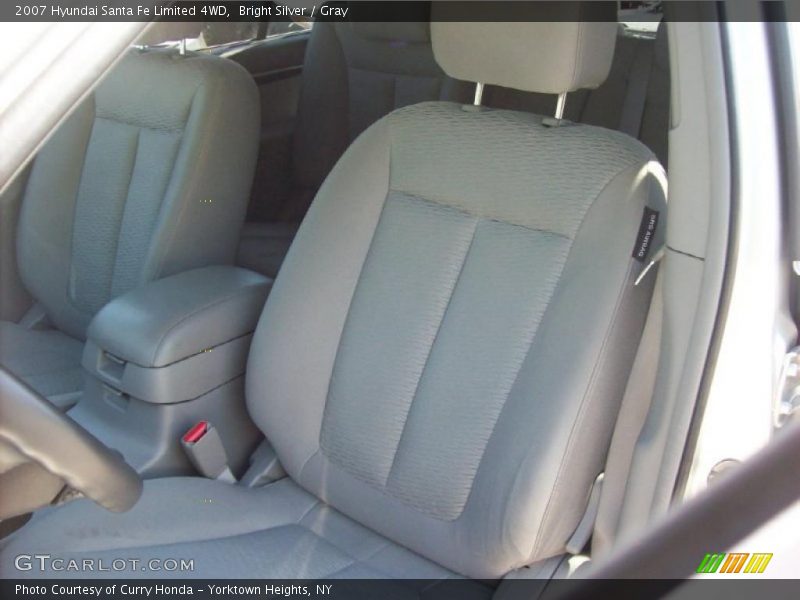 Bright Silver / Gray 2007 Hyundai Santa Fe Limited 4WD